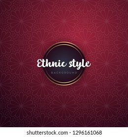 luxury ornamental mandala design background