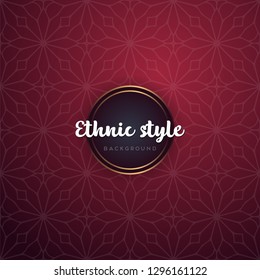 luxury ornamental mandala design background