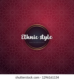luxury ornamental mandala design background