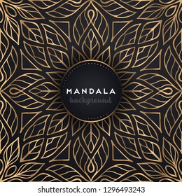 luxury ornamental mandala design background