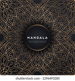 luxury ornamental mandala design background