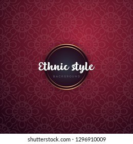 luxury ornamental mandala design background