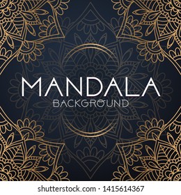 luxury ornamental mandala design background in gold color. Abstract luxury background , ornament elegant invitation wedding card , invite , backdrop cover. Vector illustration 