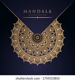 Luxury ornamental mandala design background Golden Islamic Pattern Mandala Design, Abstract, Arabic, Art mandala template 