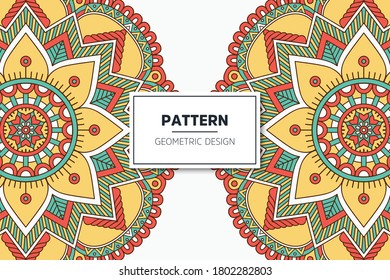 luxury ornamental mandala design background