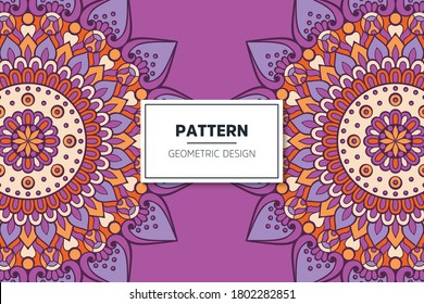 luxury ornamental mandala design background