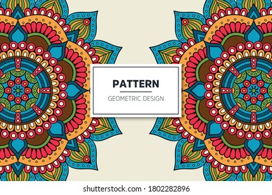 luxury ornamental mandala design background