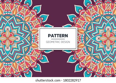 luxury ornamental mandala design background