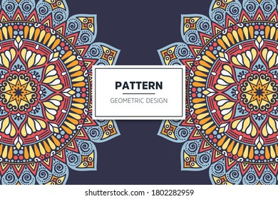 luxury ornamental mandala design background