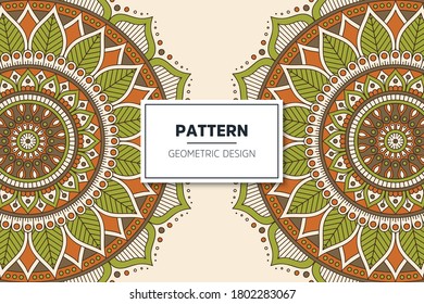 luxury ornamental mandala design background