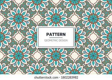 luxury ornamental mandala design background