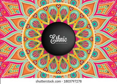 luxury ornamental mandala design background