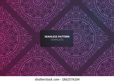 luxury ornamental mandala design background