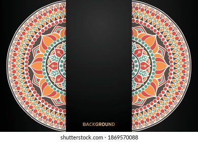 luxury ornamental mandala design background