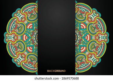 luxury ornamental mandala design background