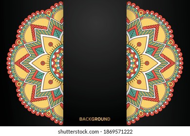 luxury ornamental mandala design background