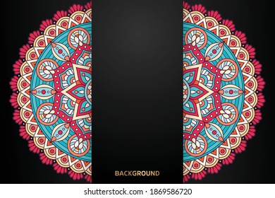 luxury ornamental mandala design background
