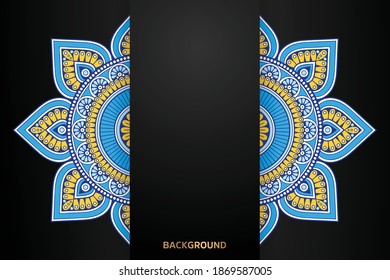 luxury ornamental mandala design background