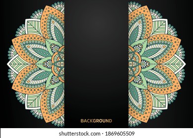 luxury ornamental mandala design background