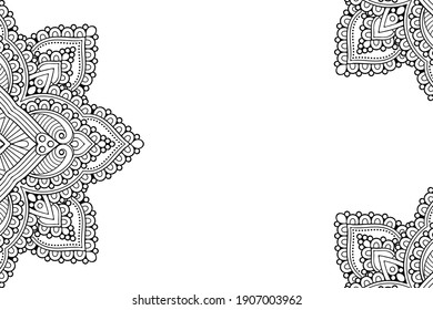 luxury ornamental mandala design background