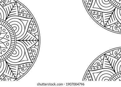 luxury ornamental mandala design background