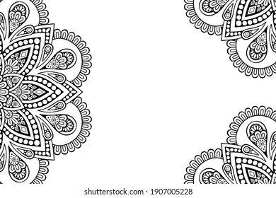 luxury ornamental mandala design background