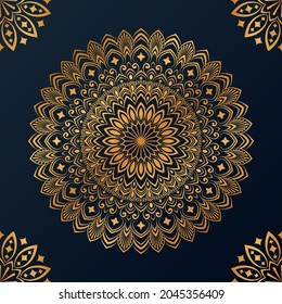 Luxury ornamental mandala design background