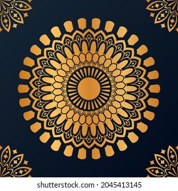 Luxury ornamental mandala design background