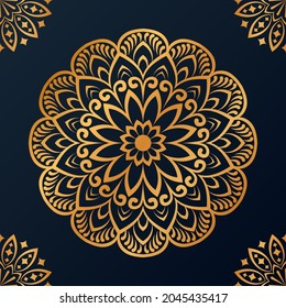 Luxury ornamental mandala design background