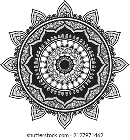 Luxury ornamental mandala design background 
