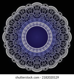 luxury ornamental mandala design background