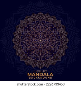 Luxury Ornamental Mandala Design Background