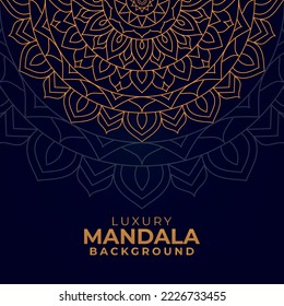 Luxury Ornamental Mandala Design Background