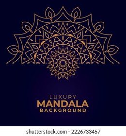 Luxury Ornamental Mandala Design Background