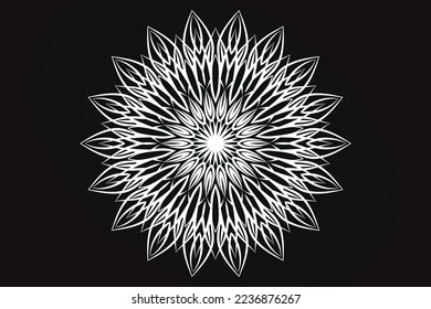 Luxury ornamental mandala design background