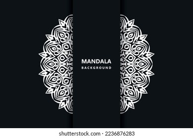 Luxury ornamental mandala design background