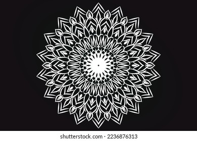 Luxury ornamental mandala design background