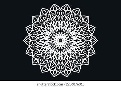 Luxury ornamental mandala design background