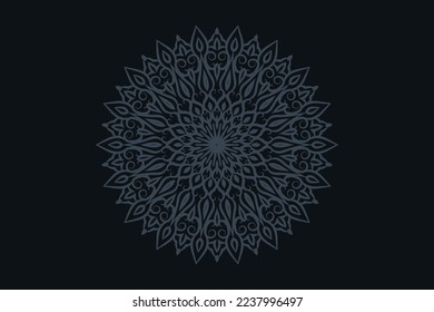 Luxury ornamental mandala design background 