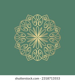 Luxury ornamental mandala design background