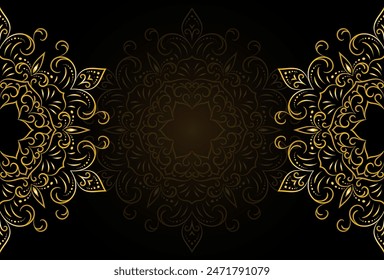 luxury ornamental mandala design background, Creative and decorative mandala pattern, Ornamental mandala template for decoration, wedding cards, invitation cards, cover, banner