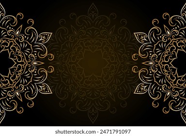 luxury ornamental mandala design background, Creative and decorative mandala pattern, Ornamental mandala template for decoration, wedding cards, invitation cards, cover, banner