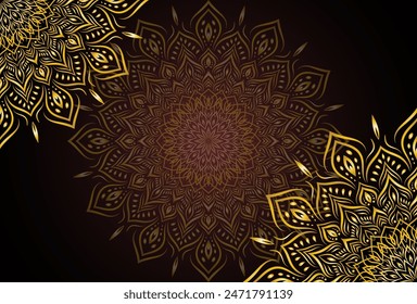 luxury ornamental mandala design background, Creative and decorative mandala pattern, Ornamental mandala template for decoration, wedding cards, invitation cards, cover, banner