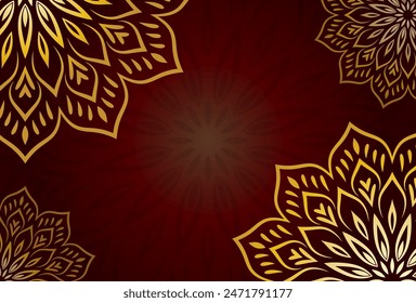 luxury ornamental mandala design background, Creative and decorative mandala pattern, Ornamental mandala template for decoration, wedding cards, invitation cards, cover, banner