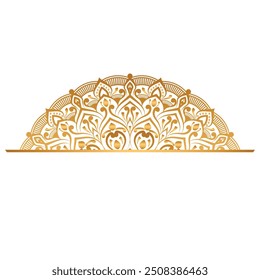 Luxury Ornamental Mandala Design Background In Gold Color Luxury Mandala Background For Wedding Invitation Book Cover