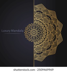 luxury ornamental mandala design background