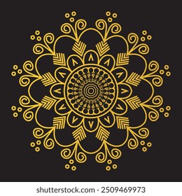 luxury ornamental mandala design background