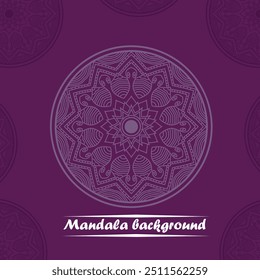 luxury ornamental mandala design background