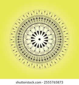 Luxury ornamental mandala design background with gold color, luxury mandala vector background with golden arabesque style