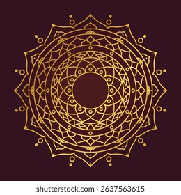 luxury ornamental mandala design background	